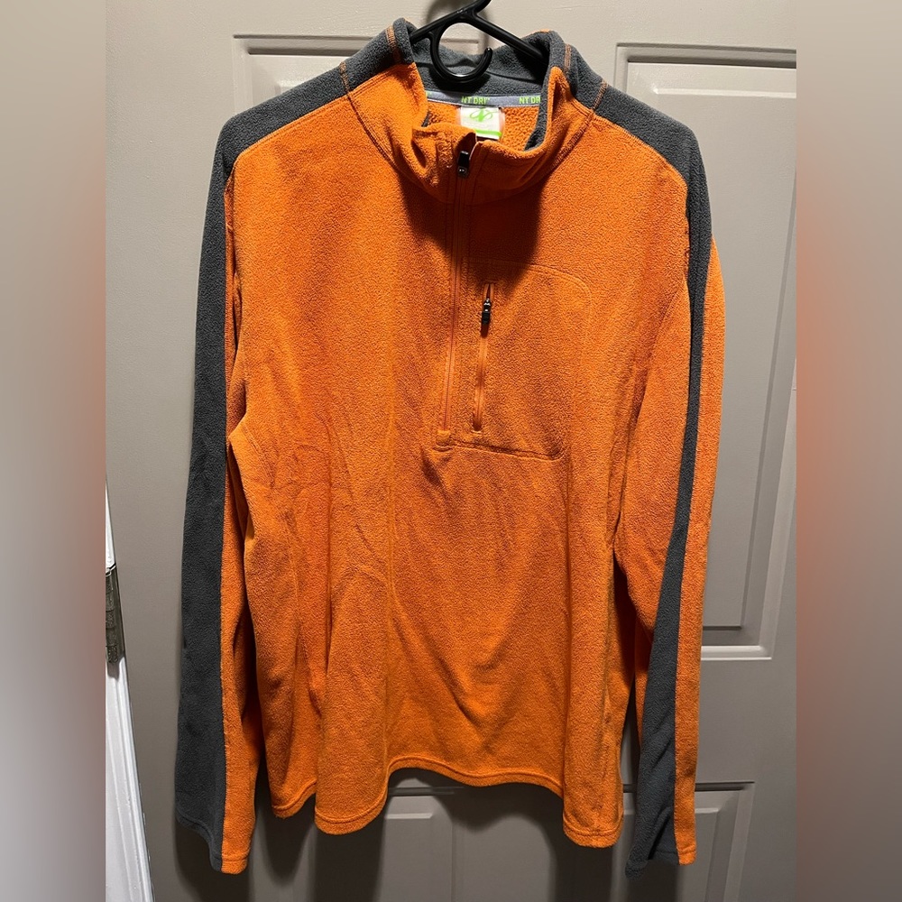 Men’s XXL Nordic Track dri fit  fleece quarter zip.